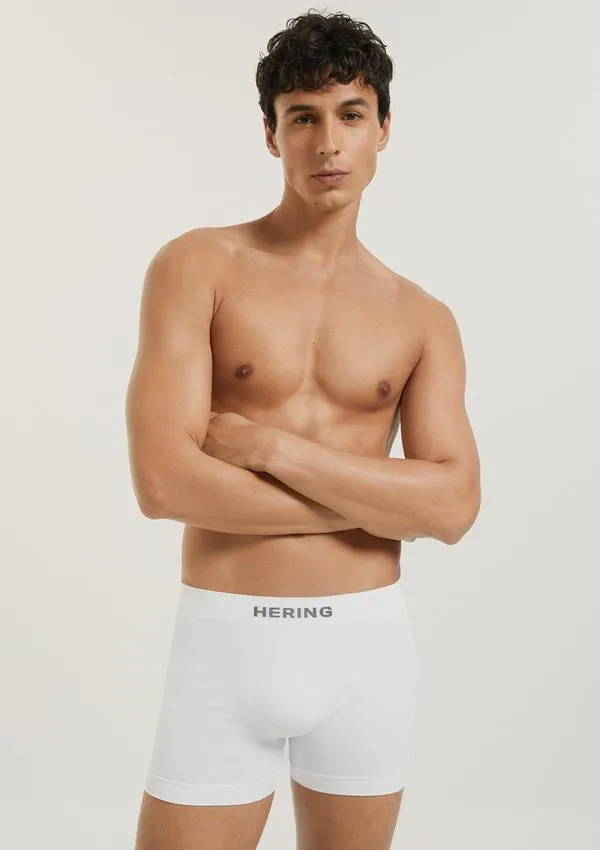 Cueca Boxer Masculina Sem Costura - Branco G