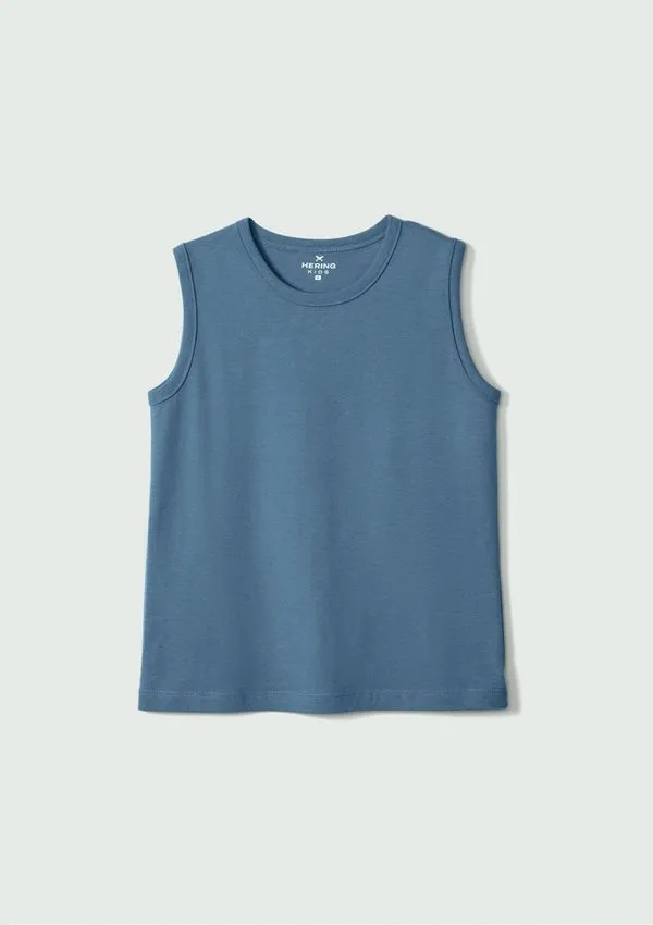 Regata Básica Infantil Menino Modelagem Tradicional - Azul 012