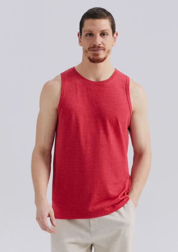 Regata Básica Masculina World - Vermelho G
