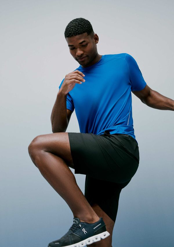 Camiseta Esportiva Masculina Hiit Easy Care - Azul P