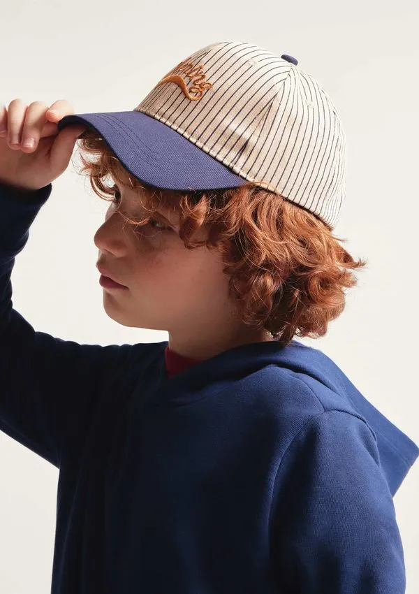 Boné Infantil Unissex Em Sarja - Creme G
