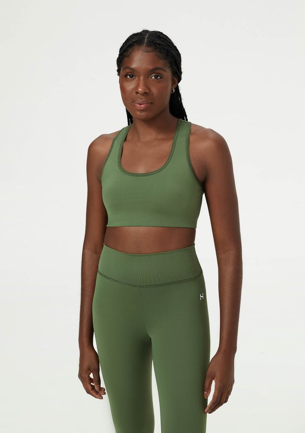 Top Esportivo Feminino Nadador - Verde G