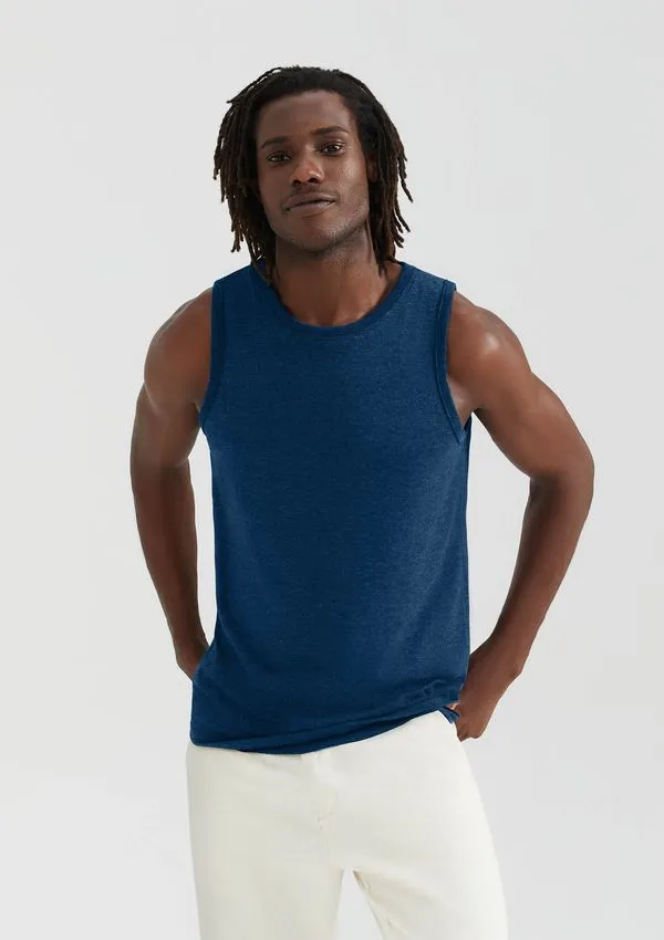 Regata Básica Masculina World - Azul M