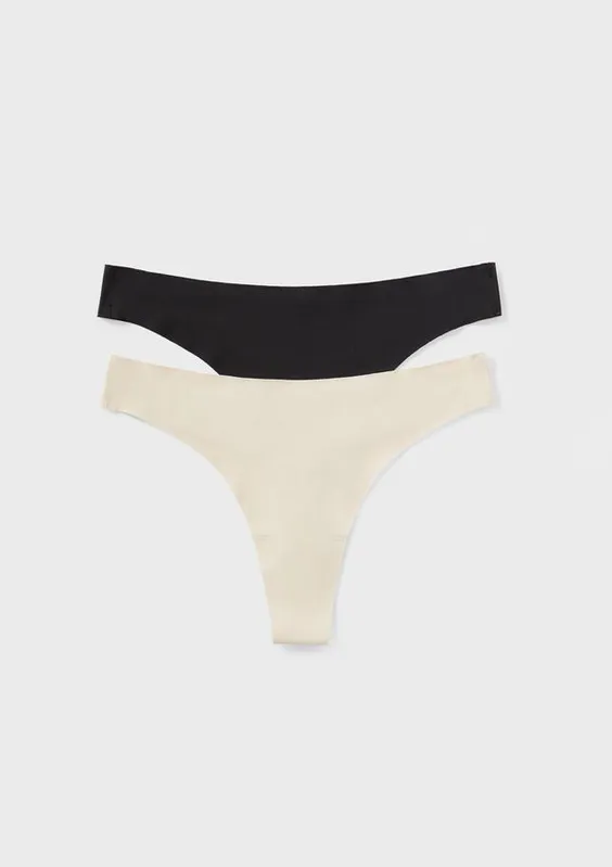 Kit 2 Calcinhas Tanga Fio - Multicolorido G