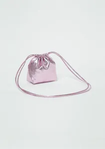 Bolsa Metalizada Infantil Menina - Rosa UNI