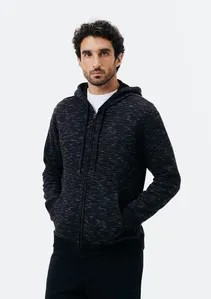 Jaqueta Masculina Em Moletom Jet Peluciado - Preto G