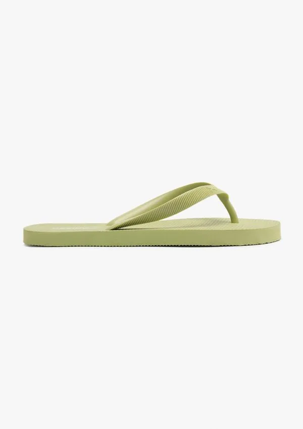 Chinelo de Dedo Feminino Fosco - Verde 043