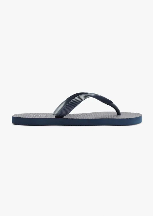 Chinelo De Dedo Feminino Texturizado - Azul 040