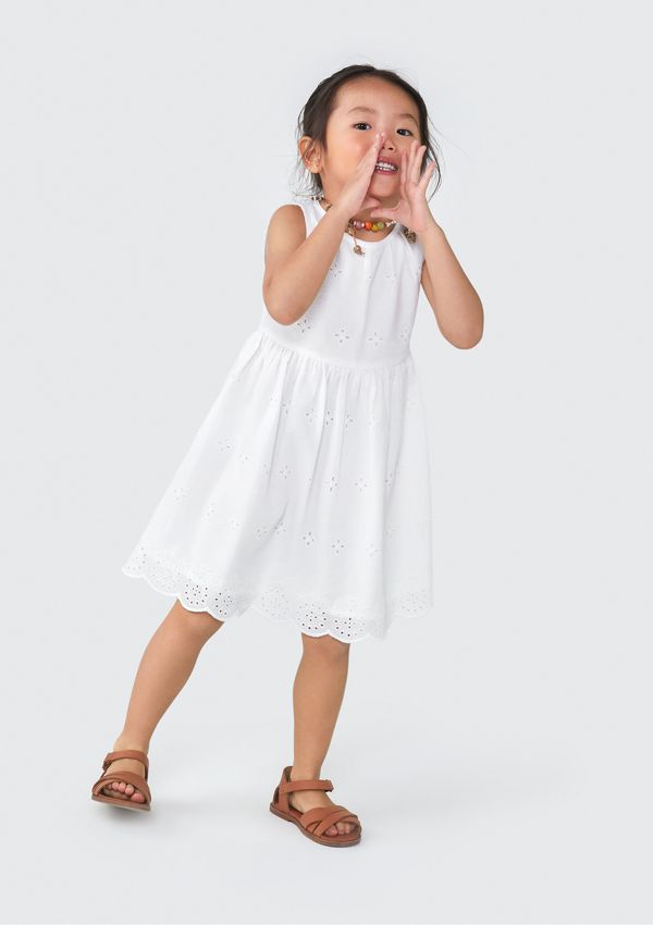 Vestido Infantil Toddler - Branco 004