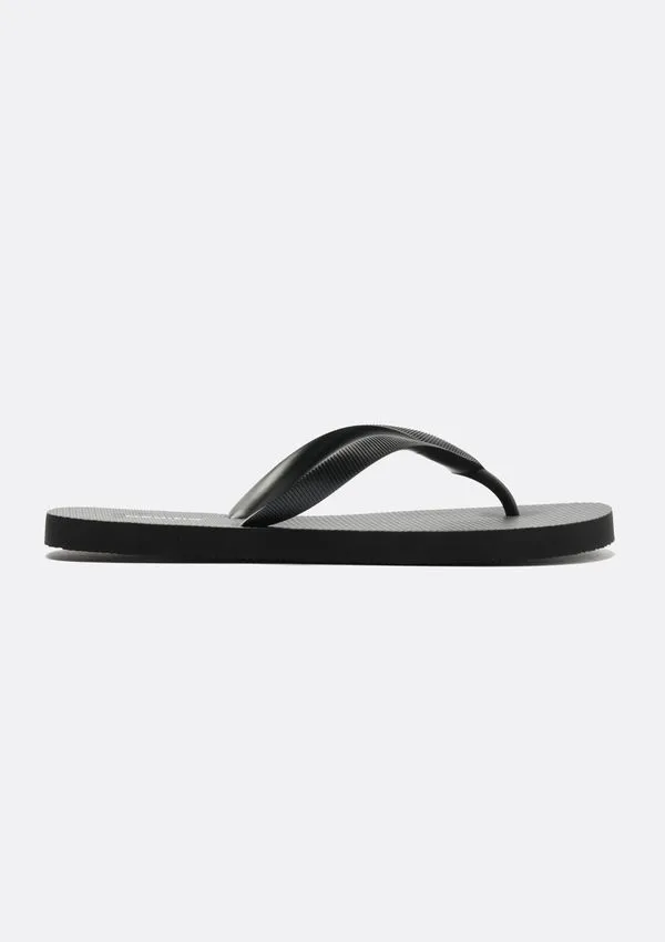 Chinelo de Dedo Feminino Fosco - Preto 044