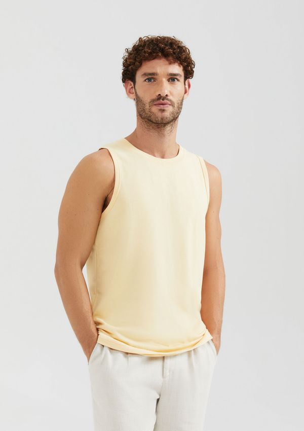 Regata Básica Masculina World - Amarelo XG
