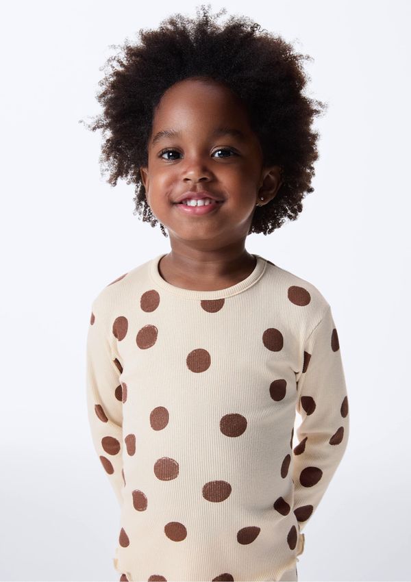 Blusa Infantil Menina Toddler Estampada - Nude 004