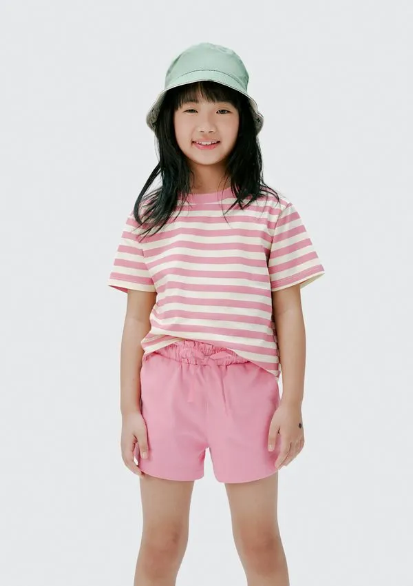 Shorts Infantil Menina Clochard - Rosa 014