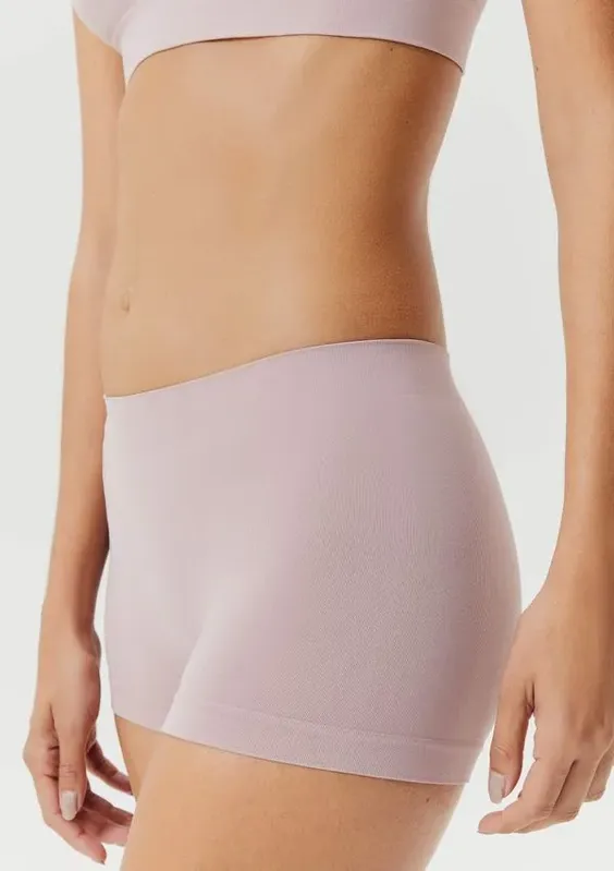 Calcinha Boyshort Sem Costura - Rosa G