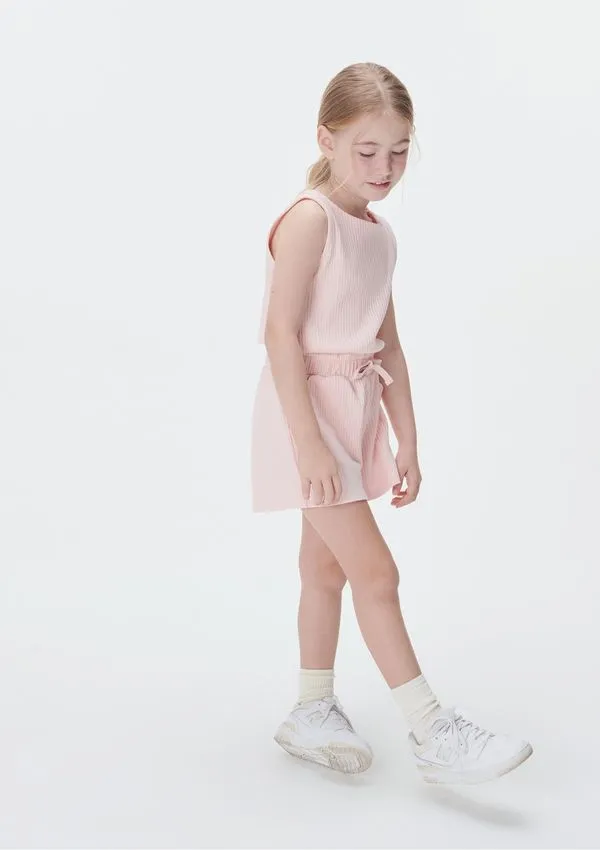 Conjunto Curto Infantil Menina - Rosa 005