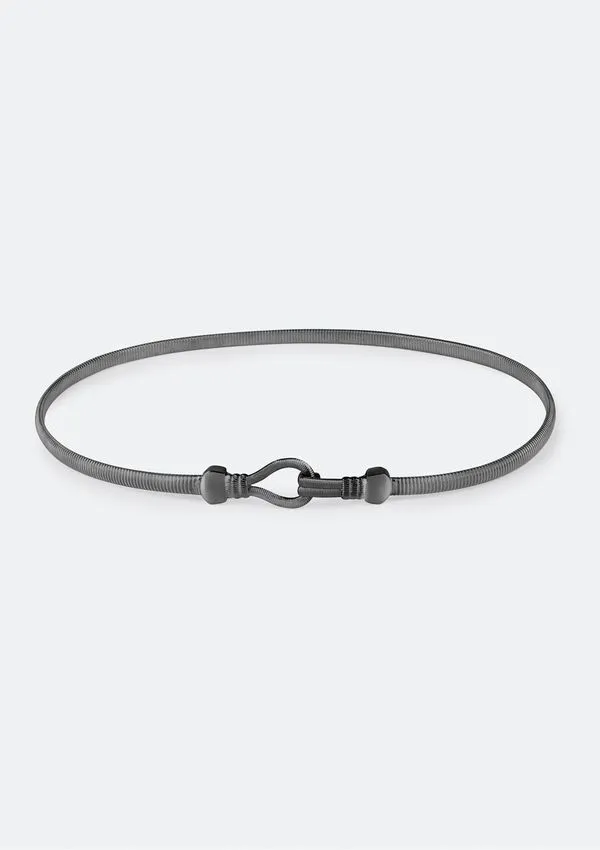 Cinto Feminino De Metal - Preto P