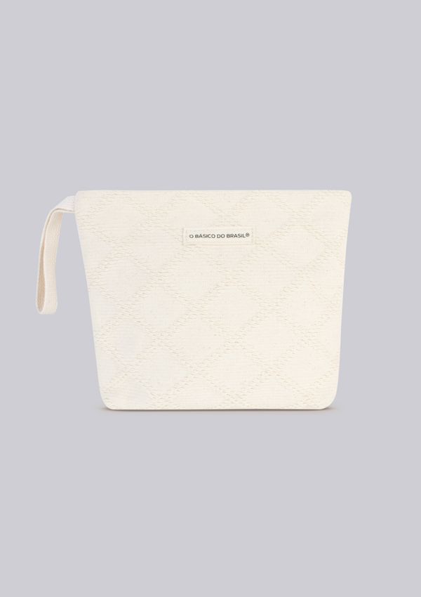 Necessaire Texturizada - Creme UNI