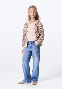 Calça Infantil Menina Skater Fit Jeans - Azul 012