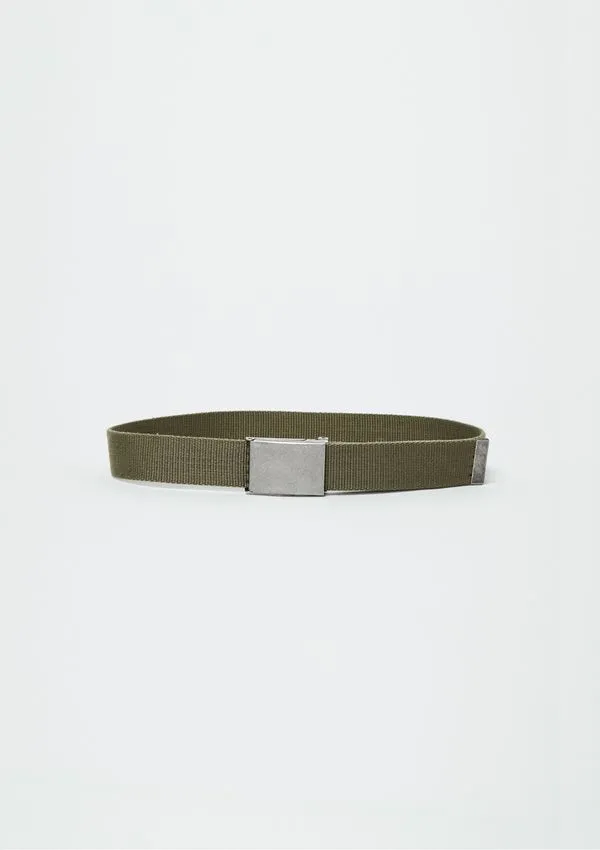Cinto Infantil Menino Com Fivela Metálica - Verde G