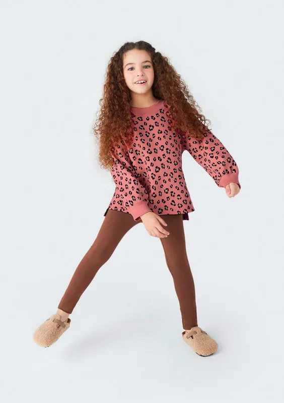 Conjunto Longo Infantil Menina Estampado - Rosa 012
