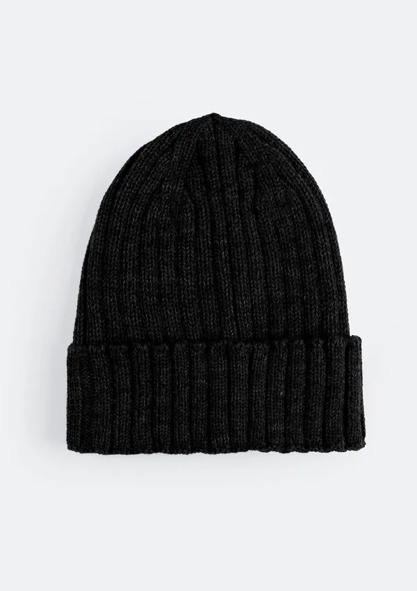 Gorro Unissex em Tricô - Preto UNI