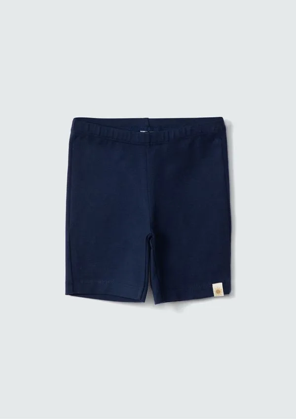 Bermuda Ciclista Infantil Menina Toddler - Azul 002