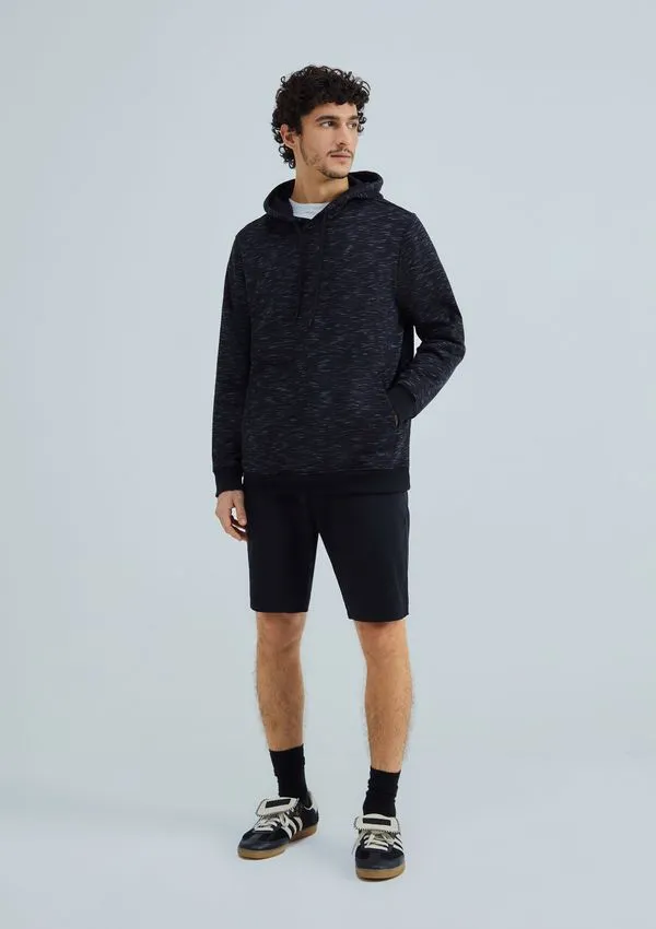 Blusão Masculino Em Moletom Jet Peluciado - Preto P