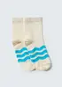 Meia Infantil Unissex Cano Médio Hering Kids - Off white P