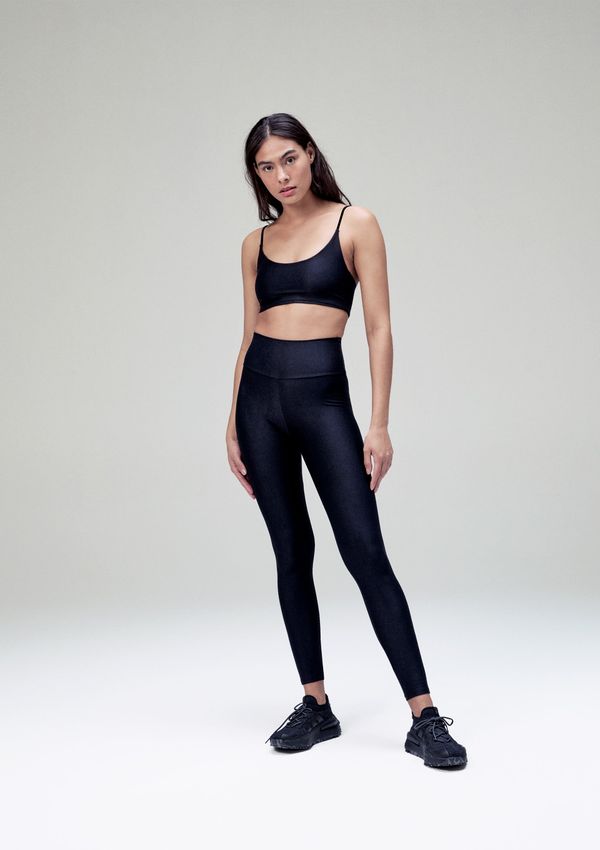 Calça Legging Esportiva Proteção UV 50+ - Preto P
