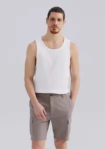 Bermuda Masculina Chino Cargo Texturizada - Bege 038