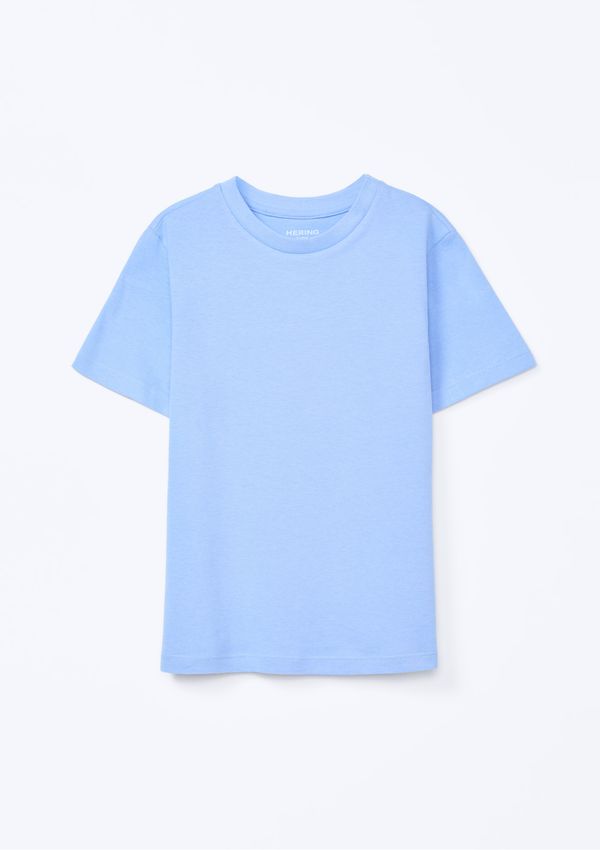 Camiseta Básica Infantil Menino Manga Curta Slim - Azul 014