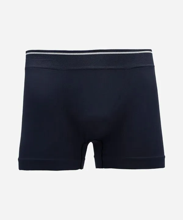 cueca boxer masculina sem costura azul P