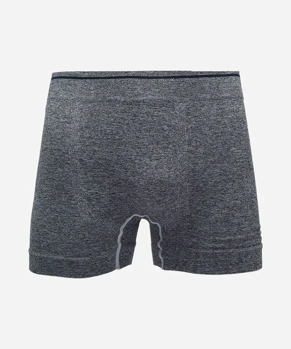 cueca boxer masculina sem costura cinza G