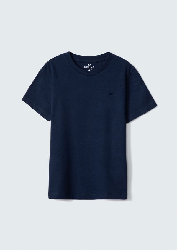 Camiseta Básica Infantil Menino Manga Curta - Azul 004