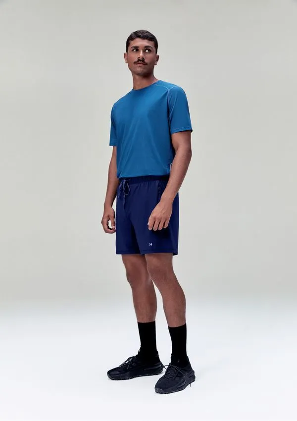 Bermuda Esportiva Básica Masculina Easy Care - Azul P