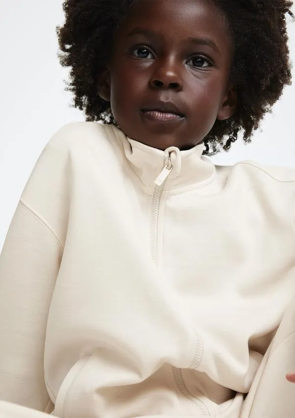 Jaqueta Infantil Unissex Neoprene - Off white 016