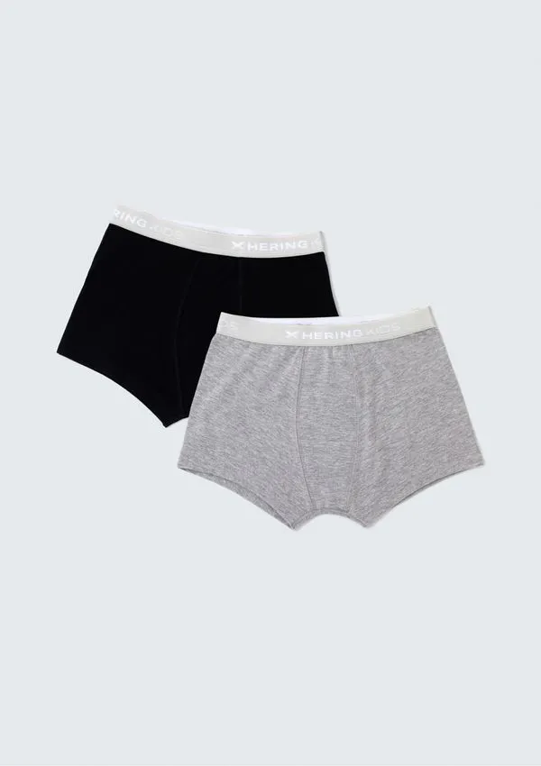 Kit 2 Cuecas Infantil Boxer - Multicolorido 012