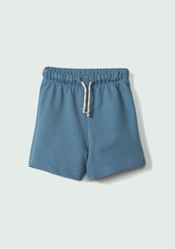 Shorts Bebê Menino Regular - Azul 09M
