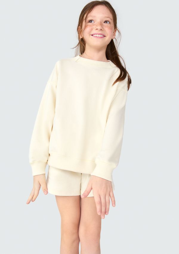 Blusão Infantil Menina Em Moletinho - Amarelo 006