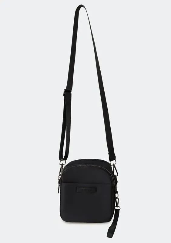 Bolsa Transversal Em Nylon - Preto UNI