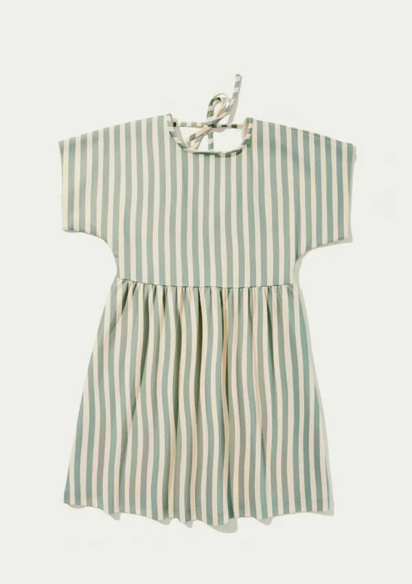Vestido Infantil Curto Estampado - Verde 012