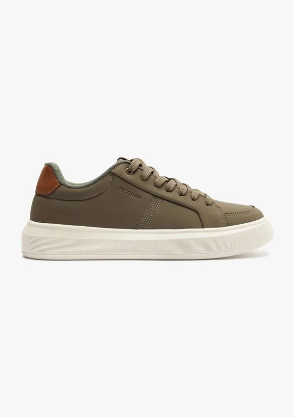 Tênis Masculino Casual - Marrom 042