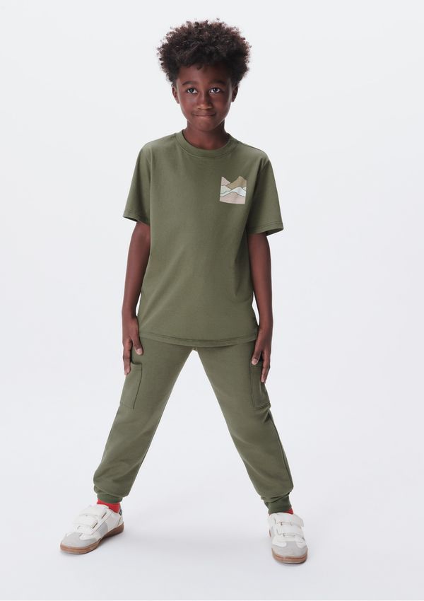 Conjunto Infantil Unissex Com Estampa - Verde 012