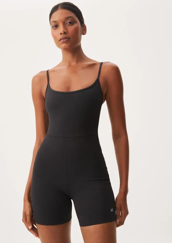 Macaquinho Esportivo Feminino Proteção UV 50+ - Preto XG