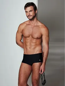 Sunga Básica Lateral Larga Preto P