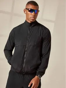 Jaqueta Fitness Masculina Preto P