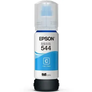 Garrafa Refil de Tinta Epson para impressora original T544 L120 L3150 / L3110 / L3210 / L3250 / L5190 65ML, Azul - T544222-BR