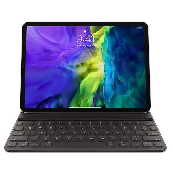 Smart Folio Keyboard com Teclado Apple iPad Pro 11", Preto