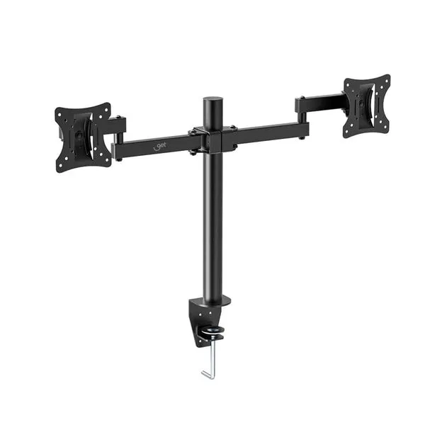 Suporte Articulado para 2 monitores até 27" Get Preto