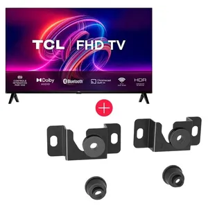 Smart TV 32" TCL LED Full HD 32S5400AF Android TV 2 HDMI 1 USB + Suporte Fixo para TV/Monitor de 10" a 85" Goldentec